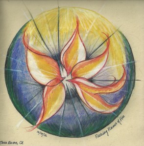 Flashing Flames of Fire